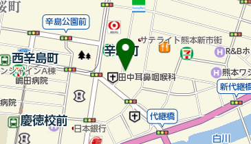 くまもとまちなか駐輪場新市街第2の地図画像