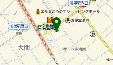 サイクルポート鴻巣 2の地図画像