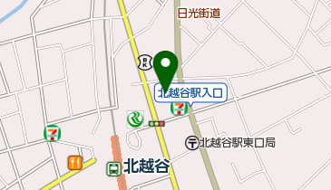 サイクルポート北越谷1の地図画像