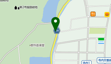 Dパーキング服部緑地東中央広場駐輪場の地図画像