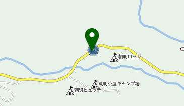 朝明渓谷有料駐車場[バイク・自転車]の地図画像