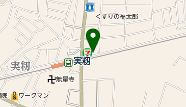 京成実籾駅第二自転車等駐車場の地図画像