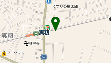 京成実籾駅南口自転車等駐車場の地図画像