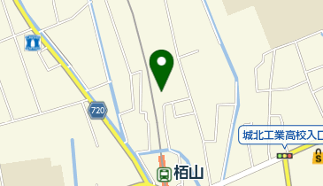 栢山駅自転車駐車場の地図画像