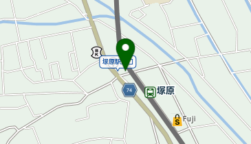 市営塚原駅前駐輪場の地図画像