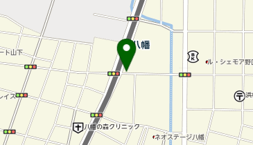 八幡駅遠鉄駐輪場の地図画像