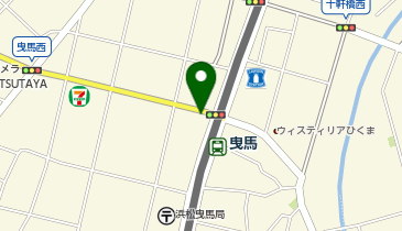 曳馬駅西自転車駐車場の地図画像