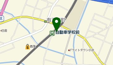 自動車学校前駅遠鉄駐輪場1の地図画像