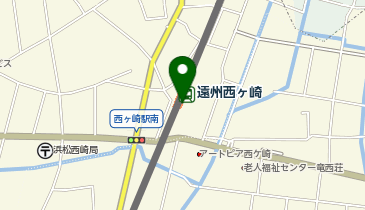 遠州西ヶ崎遠鉄駐輪場1の地図画像