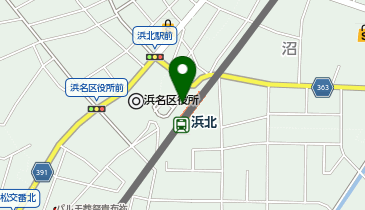 浜北駅遠鉄駐輪場の地図画像