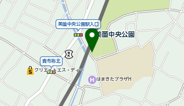 美薗中央公園駅遠鉄駐輪場の地図画像