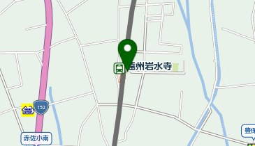 岩水寺駅東自転車等駐車場の地図画像