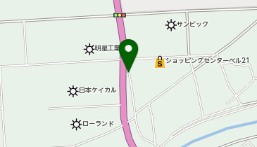 サイクル&バスライド ベル21バス停駐輪場の地図画像