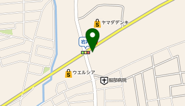 サイクル&バスライド 磐田営業所バス停駐輪場の地図画像