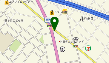 パーク&ライド 追分バス停バイク駐車場の地図画像