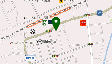 菊川駅前駐輪場(菊川市営駐車場)の地図画像