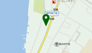 サイクル&バスライド折戸車庫駐輪場の地図画像