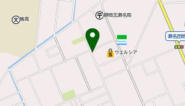 サイクル&バスライド東部団地駐輪場の地図画像