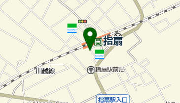 指扇駅南自転車駐車場の地図画像