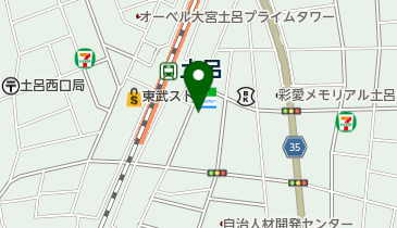 土呂駅第3自転車駐車場の地図画像