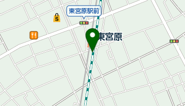 東宮原駅自転車駐車場の地図画像