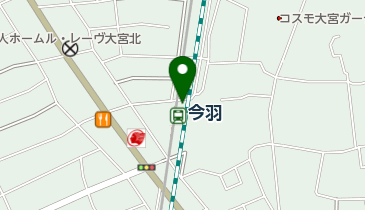 今羽駅自転車駐車場の地図画像