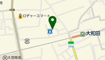 大和田駅第1自転車駐車場の地図画像