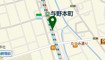 与野本町第2自転車駐車場の地図画像