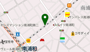 南浦和高架下第3自転車駐車場の地図画像