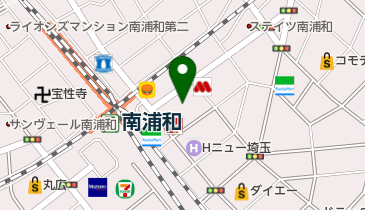 南浦和南第2自転車駐車場の地図画像