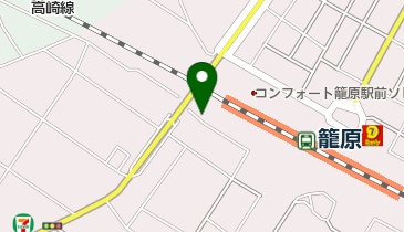 籠原駅西自転車駐車場の地図画像