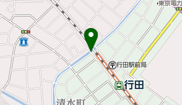 行田駅北自転車駐車場の地図画像