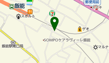 飯能駅駅南自転車駐車場の地図画像