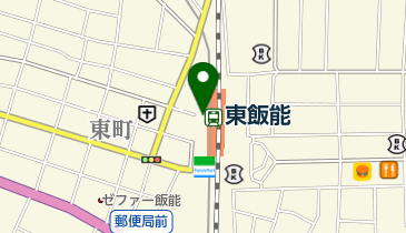 東飯能駅西口自転車駐車場の地図画像