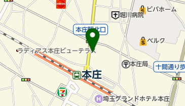 東村自転車預かり所の地図画像