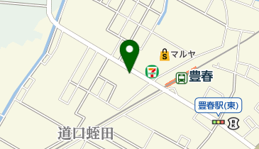 豊春駅前自転車駐車場の地図画像