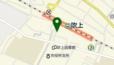 駐輪パーク吹上の地図画像