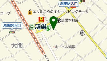 岡田自転車預り所の地図画像