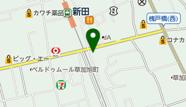 新田第2駐輪場の地図画像
