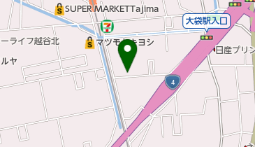 ヤマシン駐輪場の地図画像