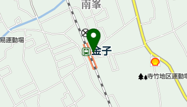 金子駅第3自転車駐車場の地図画像