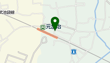 元加治駅第2自転車駐車場の地図画像