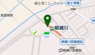 柳瀬川駅前自転車駐車場の地図画像