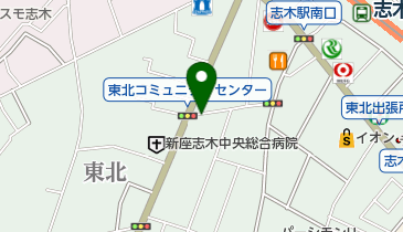 三軒屋自転車駐車場の地図画像