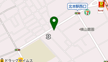 北本駅西口第1自転車駐車場の地図画像