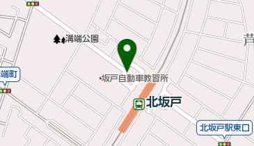 北坂戸駅西口自転車駐車場の地図画像