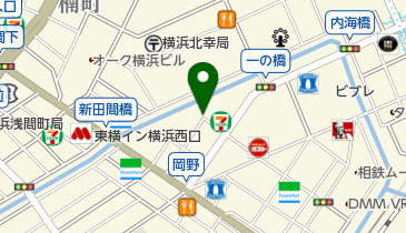 横浜駅西口第5自転車駐車場の地図画像