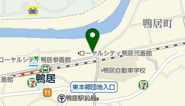 鴨居駅北口第2自転車駐車場の地図画像
