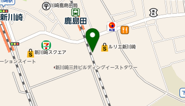 鹿島田駅周辺自転車等駐車場第2施設の地図画像