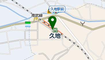 久地駅自転車等第2駐車場の地図画像